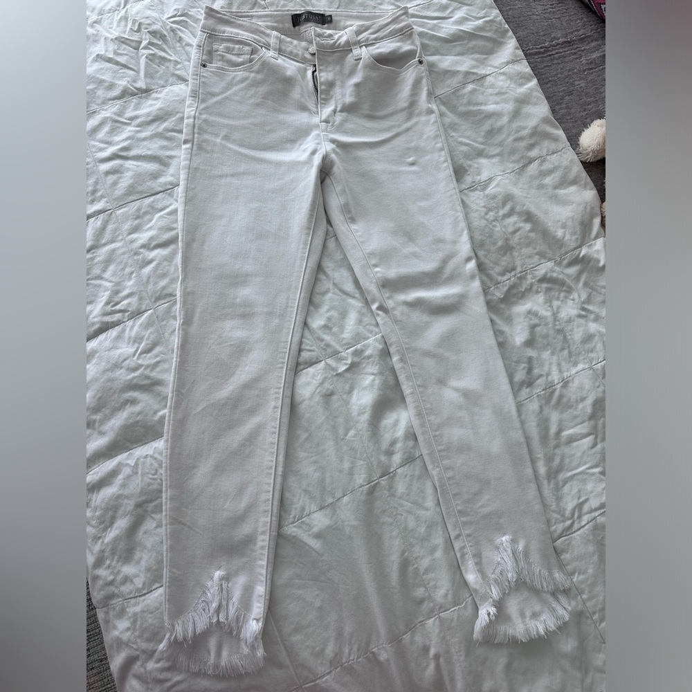 White JUST USA Jeans, Size 8
